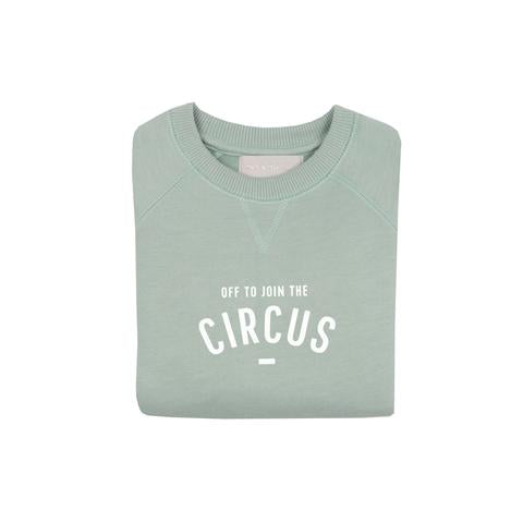 Sage - Off to join the Circus Sweatshirt (1-4 years)