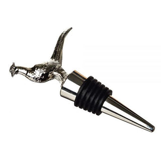 Stainless Steel Pheasant bottle stopper