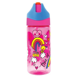 Water Bottle With Straw - One of a kind